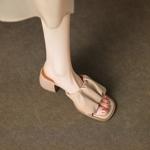 Handcrafted Leather Women's Shoes: A Blend of Luxury and Elegance(Edamaijia81252F)