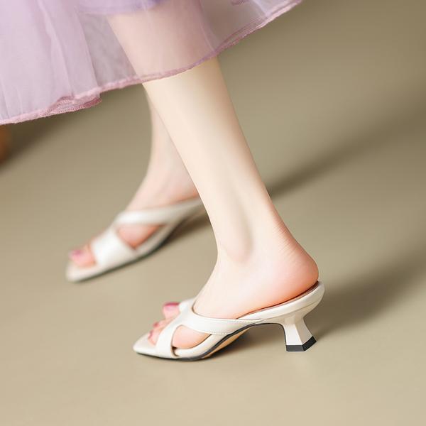 Handcrafted Genuine Leather Women's Shoes: Luxury, Elegance, and Superior Craftsmanship(Edamaijia81291F)