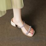 Handcrafted Leather Women's Shoes - Luxurious Elegance with Exquisite Craftsmanship(Edamaijia81293F)