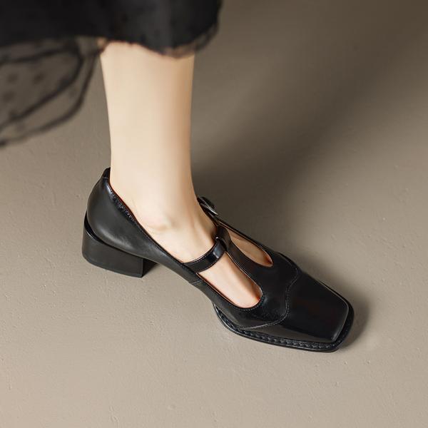 Elegant Handcrafted Genuine Leather Women's Shoes(Edamaijia81128F)