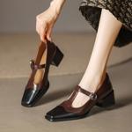 Elegant Handcrafted Genuine Leather Women's Shoes(Edamaijia81128F)