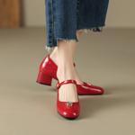 Exquisite Handcrafted Leather Women’s Shoes: Luxury and Elegance(Edamaijia81175F)