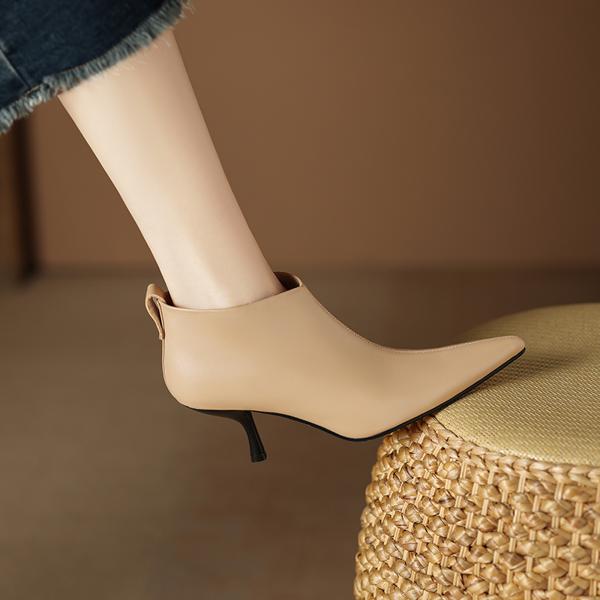 Handcrafted Luxurious Leather Women's Shoes for Elegant Style(Edamaijia8059F)