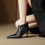 Handcrafted Luxurious Leather Women's Shoes for Elegant Style(Edamaijia8059F)