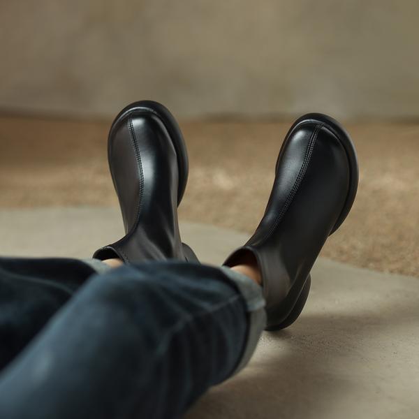 Handcrafted Luxury Genuine Leather Women’s Shoes(Edamaijia81326F)