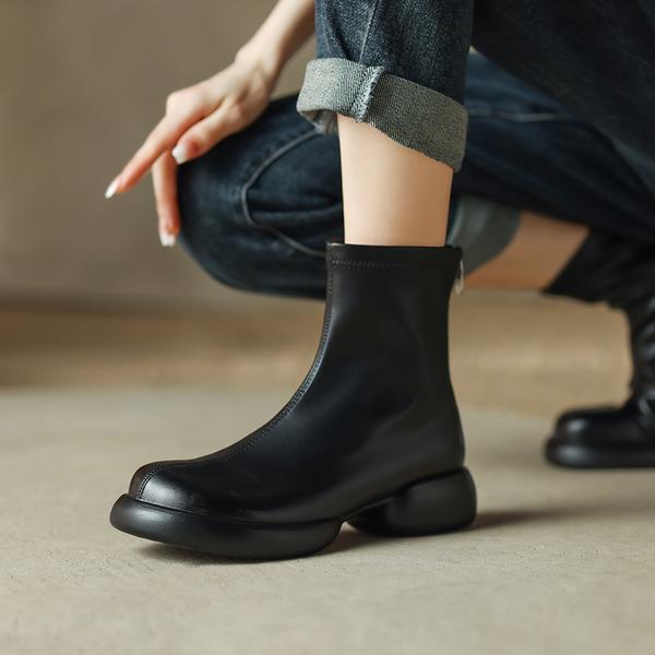 Handcrafted Luxury Genuine Leather Women’s Shoes(Edamaijia81326F)