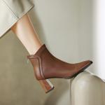 Luxury Handmade Leather Women's Shoes: Elegance Redefined(Edamaijia9272F)