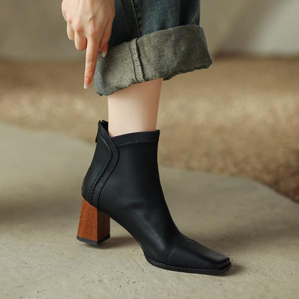 Luxury Handmade Leather Women's Shoes: Elegance Redefined(Edamaijia9272F)