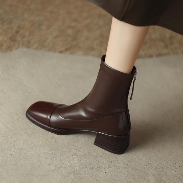 Handcrafted Genuine Leather High-End Women's Shoes - Elegance Redefined(Edamaijia81515F)