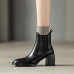 Handcrafted Genuine Leather Women's Shoes: Exquisite Quality and Timeless Elegance(Edamaijia81551F)