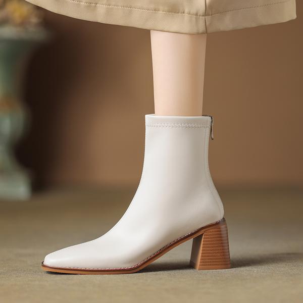 Handcrafted Genuine Leather Women's Shoes: Elegance, Luxury, and Superior Craftsmanship(Edamaijia8972F)