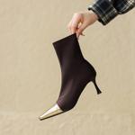 Elegant Handmade Leather Women's Shoes of Luxury Craftsmanship(Edamaijia81330F)