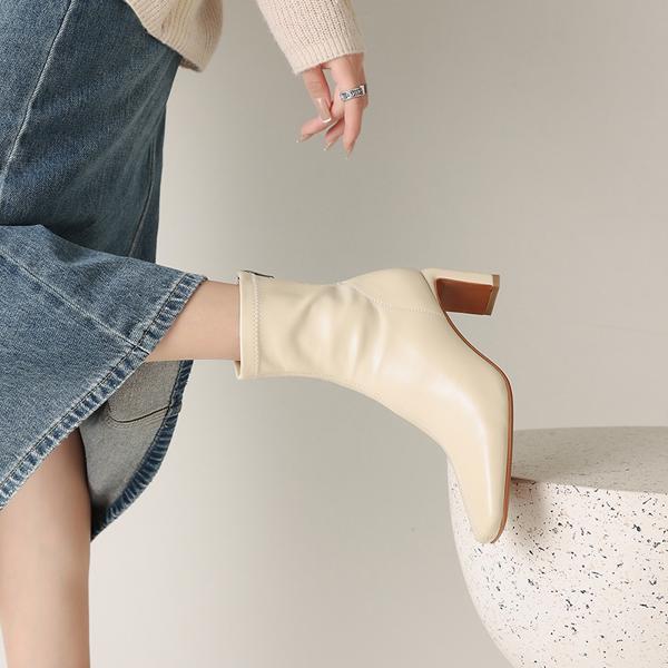 Handcrafted Luxury Leather Women’s Shoes with Elegance(Edamaijia81516F)