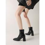 Elegant Handmade Leather Women's Shoes - Luxurious Craftsmanship(Edamaijia81528F)