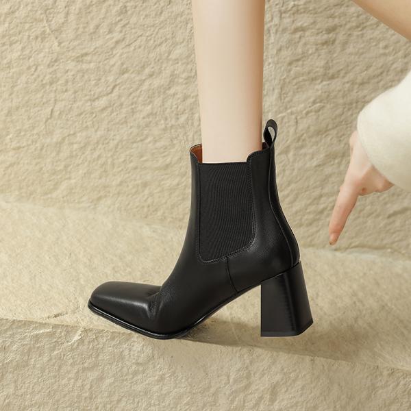 Exquisite Handcrafted Leather Women's Shoes: A Touch of Luxury and Elegance(Edamaijia81575F)