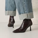 Handcrafted Leather Women's Shoes: Luxury, Elegance, Quality(Edamaijia81560F)