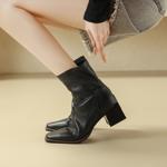 Exquisite Handcrafted Leather Women's Shoes: Luxurious Elegance(Edamaijia81578F)