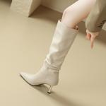 Handcrafted Luxury Leather Women's Shoes - Elegance Refined(Edamaijia8905F)