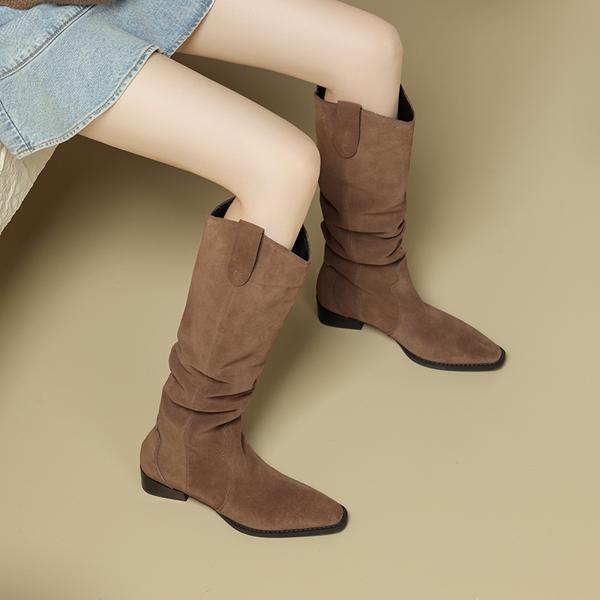 Handcrafted Luxury Leather Women’s Shoes - Elegance in Every Step(Edamaijia81367F)