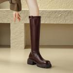 Handcrafted Luxury Leather Women's Shoes, Elegance Redefined(Edamaijia81392F)