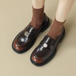 Exquisite Handcrafted Leather Women's Shoes: Timeless Elegance & Luxury(Edamaijia81600F)