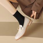 Luxurious Handcrafted Leather Women's Shoes - Elegance in Every Stitch(Edamaijia81653F)