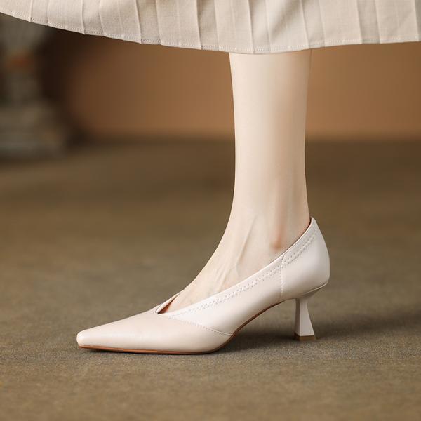 Handcrafted Leather Women's Shoes: Exquisite Quality and Timeless Elegance(Edamaijia81667F)