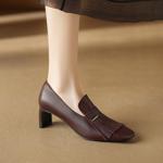 Exquisite Handcrafted Leather Women's Shoes for Elegance(Edamaijia81632F)