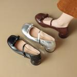 Handcrafted Genuine Leather Women's Shoes: Exquisite Craftsmanship & Elegant Luxury(Edamaijia81679F)