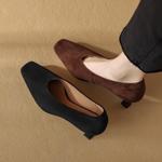Handcrafted Leather Women's Shoes: Luxurious Elegance(Edamaijia81689F)
