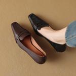 Handcrafted Genuine Leather Women's Shoes: Elegant Luxury with Superior Craftsmanship(Edamaijia9287F)