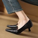 Handcrafted Genuine Leather Women's Shoes: Elegant Luxury with Superior Craftsmanship(Edamaijia9287F)