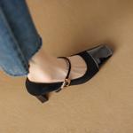 Elegant Handcrafted Leather Women's Shoes: Luxury Quality(Edamaijia9292F)