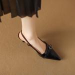 Handcrafted Genuine Leather Women's Shoes: Luxe Elegance & Artisanal Quality(Edamaijia81855F)