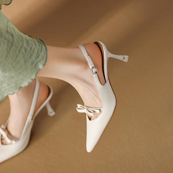 Handcrafted Leather Women's Shoes: Luxurious Elegance Redefined(Edamaijia81857F)