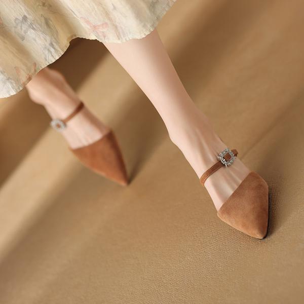 Handcrafted Luxury Leather Women's Shoes: Elegance in Every Detail(Edamaijia81860F)