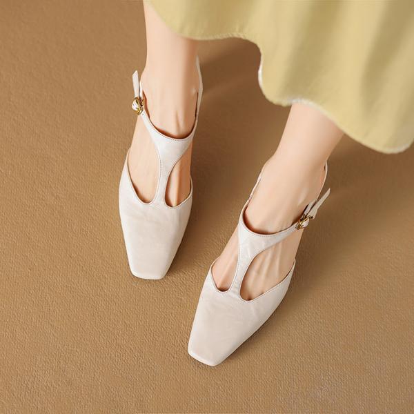 Exquisite Handcrafted Leather Women's Shoes: A Perfect Blend of Elegance and Luxury(Edamaijia9307F)