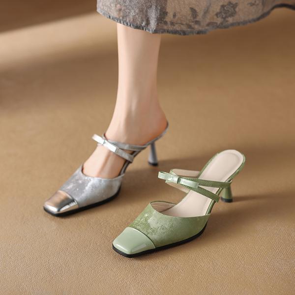 Exquisite Handcrafted Leather Women's Shoes: Luxurious Elegance & Quality Craftsmanship(Edamaijia81910F)