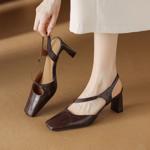 Handcrafted Luxurious Leather Women's Shoes - Elegance in Every Stitch(Edamaijia9310F)