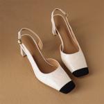 Luxurious Handcrafted Leather Women’s Shoes with Elegance(Edamaijia9312F)