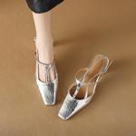 Elegant Handcrafted Leather Women's Shoes: Luxurious Quality and Craftsmanship(Edamaijia9316F)