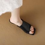 Exquisite Handmade Leather Women's Shoes: A Fusion of Luxury and Craftsmanship(Edamaijia81933F)