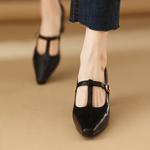 Exquisite Handcrafted Leather Women's Shoes: Elegant, Luxurious, and High-Quality.(Edamaijia81696F)