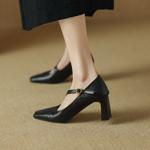 Elegant Handcrafted Leather Women's Shoes - Exquisite Quality & Luxury(Edamaijia9321F)