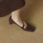 Elegant Handcrafted Leather Women's Shoes - Exquisite Quality & Luxury(Edamaijia9321F)