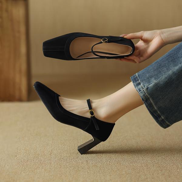 Exquisite Handcrafted Leather Women’s Shoes: Elegance Redefined(Edamaijia9322F)