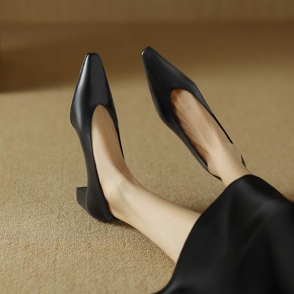 Handcrafted Genuine Leather Women's Shoes: Exquisite Craftsmanship & Luxury Elegance(Edamaijia81988F)