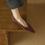 Handcrafted Luxury Leather Women's Shoes: Elegance in Every Stitch(Edamaijia82001F)