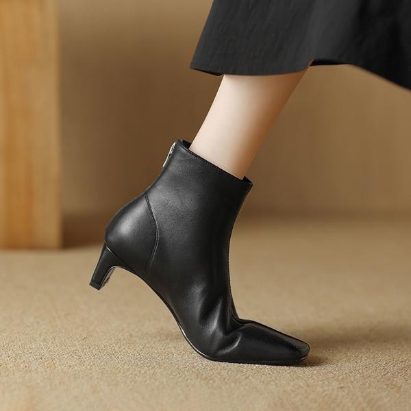 Luxury Handcrafted Genuine Leather Women's Shoes - Elegance Redefined(Edamaijia82050F)