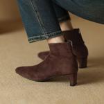 Exquisite Handmade Leather Women's Shoes: A Luxurious Touch of Elegance(Edamaijia82055F)